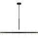 Sean Lavin Silas 48 inch Midnight Black Chandelier Ceiling Light