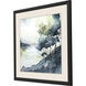 Wanderlust Calling / Whispers in the Wind Blue and Brown and Green and Multi Framed Art