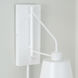 Alden 1 Light 6.75 inch Matte White Sconce Wall Light