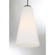 Christos 1 Light 10 inch Matte Black Pendant Ceiling Light, Lighting One