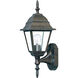 Builder's Choice 1 Light 16 inch Burled Walnut Exterior Wall Mount