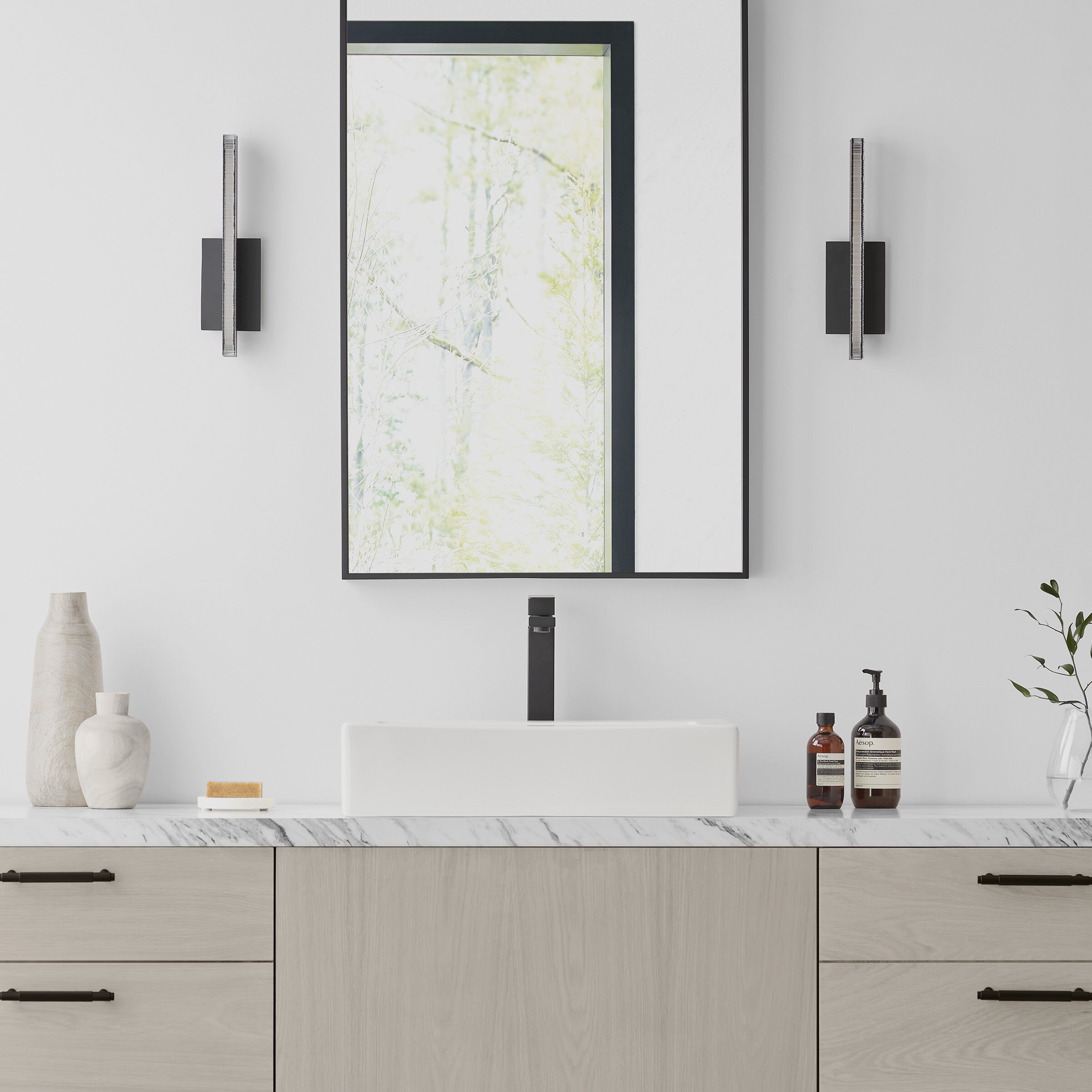 Mick De Giulio Serre 2.5 inch 10.00 watt Nightshade Black Task Wall Sconce Wall Light