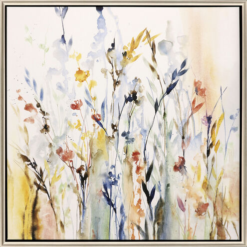 Florals Collection Blue Canvas