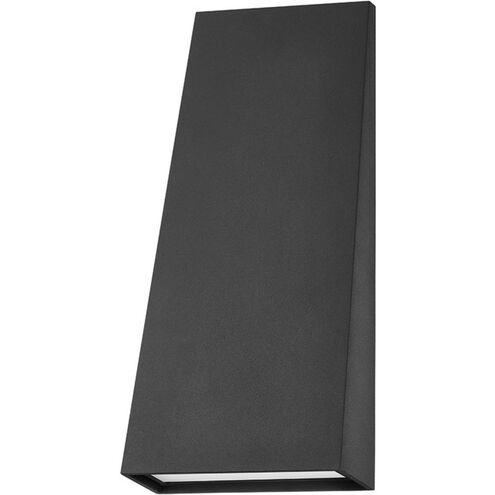 Roy 1 Light 14 inch Textured Black Outdoor Wall Sconce
