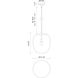 Alora Mood Holden 1 Light 14.13 inch Brushed Nickel Pendant Ceiling Light