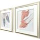 Flats Heels Multi and Blue and Pink Framed Art, Propac