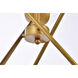 Axl 6 Light 24 inch Brass Pendant Ceiling Light