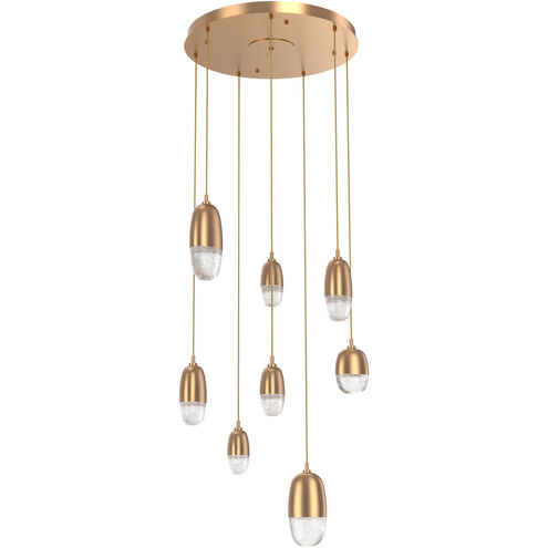 Pebble LED Novel Brass Chandelier Ceiling Light, Multi-Port