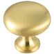 Cadon Brushed Gold Hardware Cabinet Knob, Set of 10