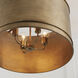 Nole 4 Light 24 inch Mystic Luster Pendant Ceiling Light