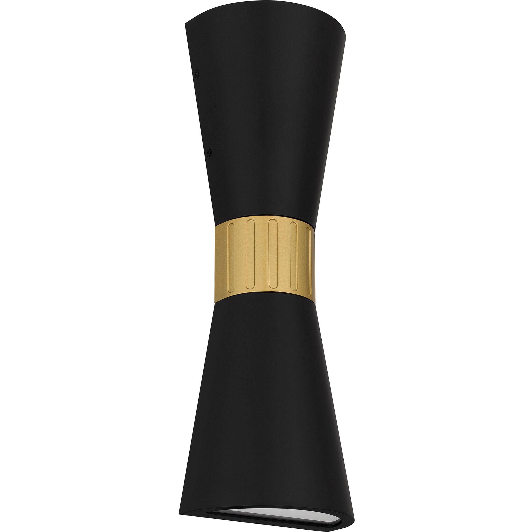 Dexter LED 19 inch Matte Black Outdoor Wall Lantern