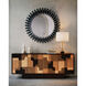 Waterfall 27.5 inch 150 watt Clear and Natural and Brass Table Lamp Portable Light