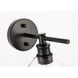 Gene 1 Light 6 inch Black Wall sconce Wall Light