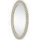 Arvi 41.75 X 41.75 inch Natural and Black Mirror