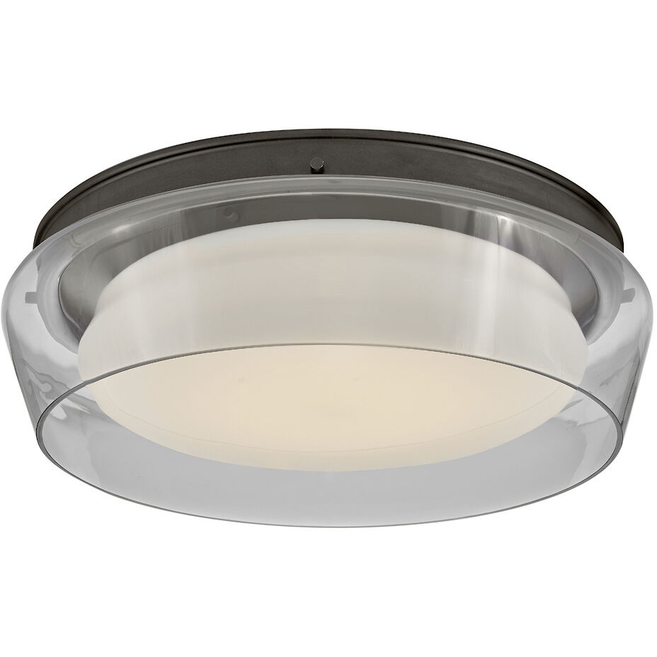 Demi LED 22 inch Black Oxide Flush Mount Ceiling Light