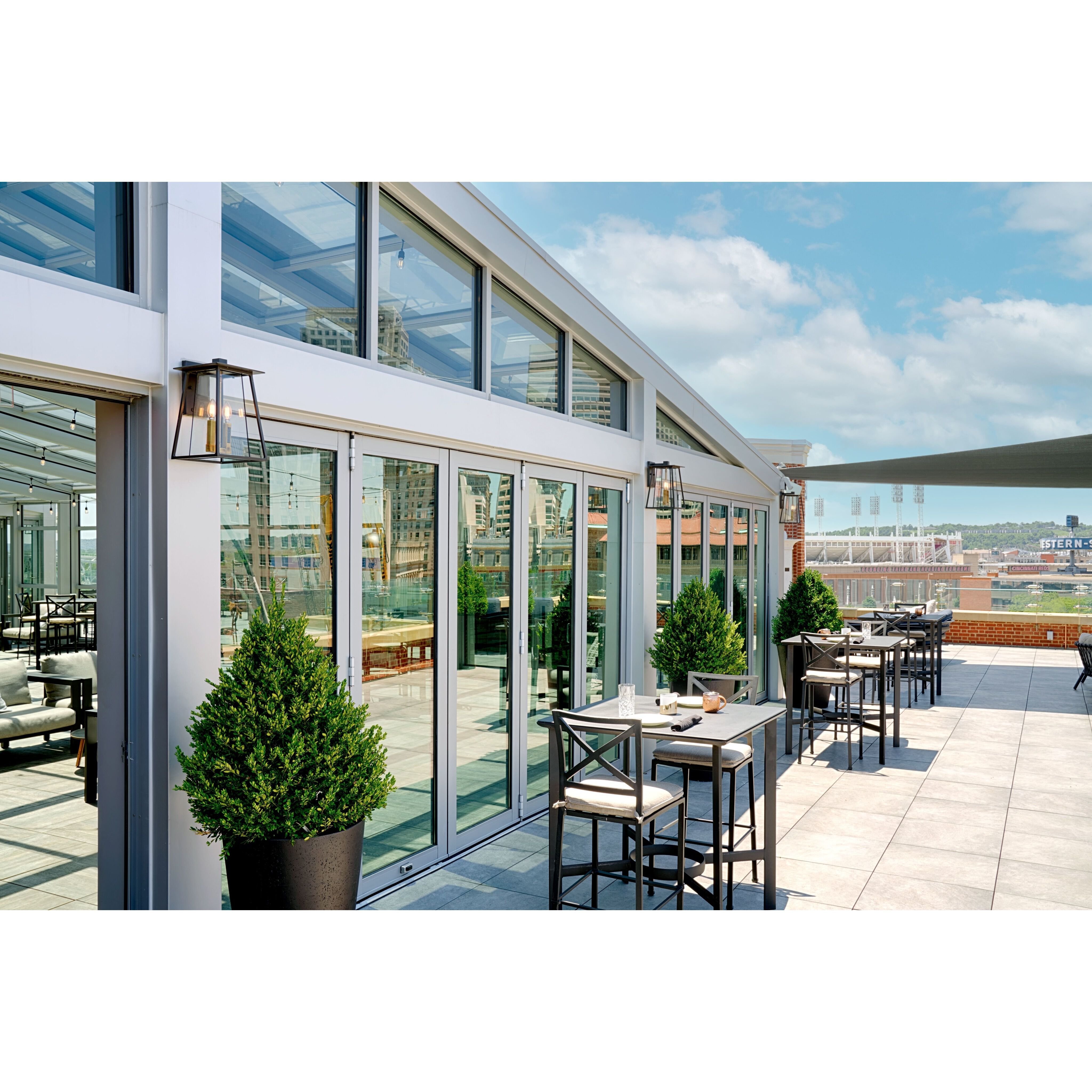 Walker LED 15 inch Buckeye Bronze with Heritage Brass Outdoor Wall Mount Lantern, Medium