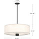 Alora Mood Theo Pendant Ceiling Light in Matte Black