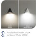 Tyler 12 2.8 watt White Deck and Patio Lighting in 3000K, WAC Landscape