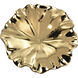 Petal Gold Dimensional Wall Art, Bowl