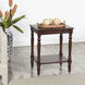 Sybil 24 X 19.5 inch Vintage Cherry End/Side Table