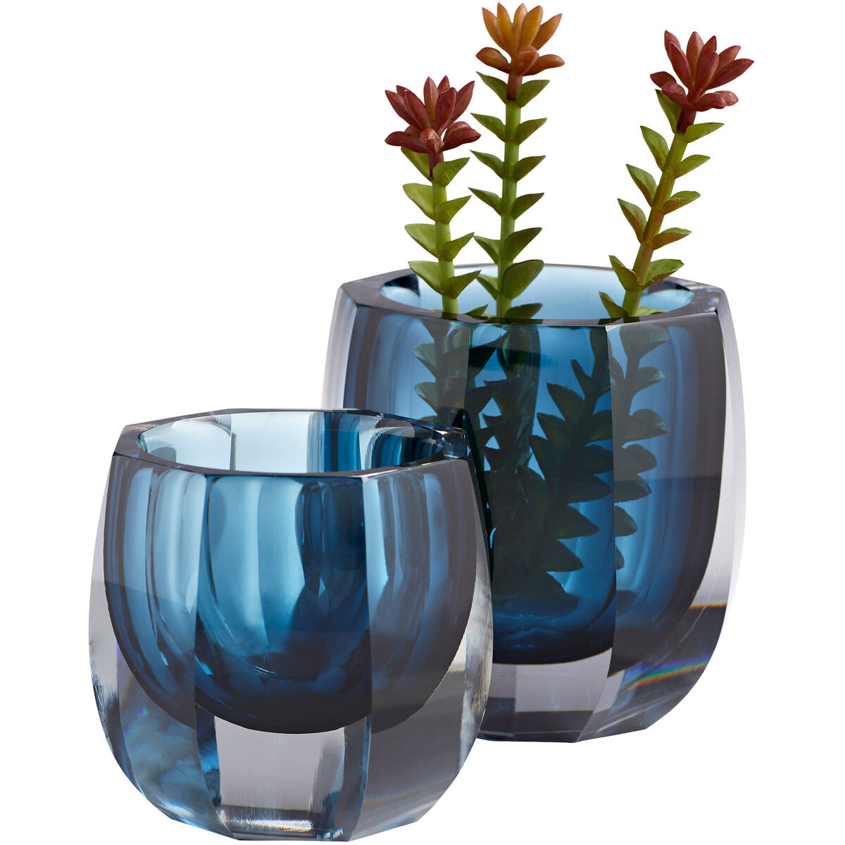 Azure Oppulence 5 inch Vase, Large