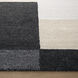 Kali 130 X 94 inch Black/White/Grey Rug in 8 x 11