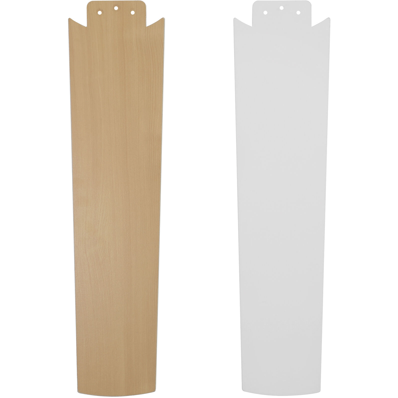 Astrea 52 inch Matte White with Reversible Matte White/Blonde Maple Blades Smart Color Fan