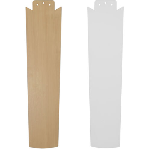 Astrea 52 inch Matte White with Reversible Matte White/Blonde Maple Blades Smart Color Fan