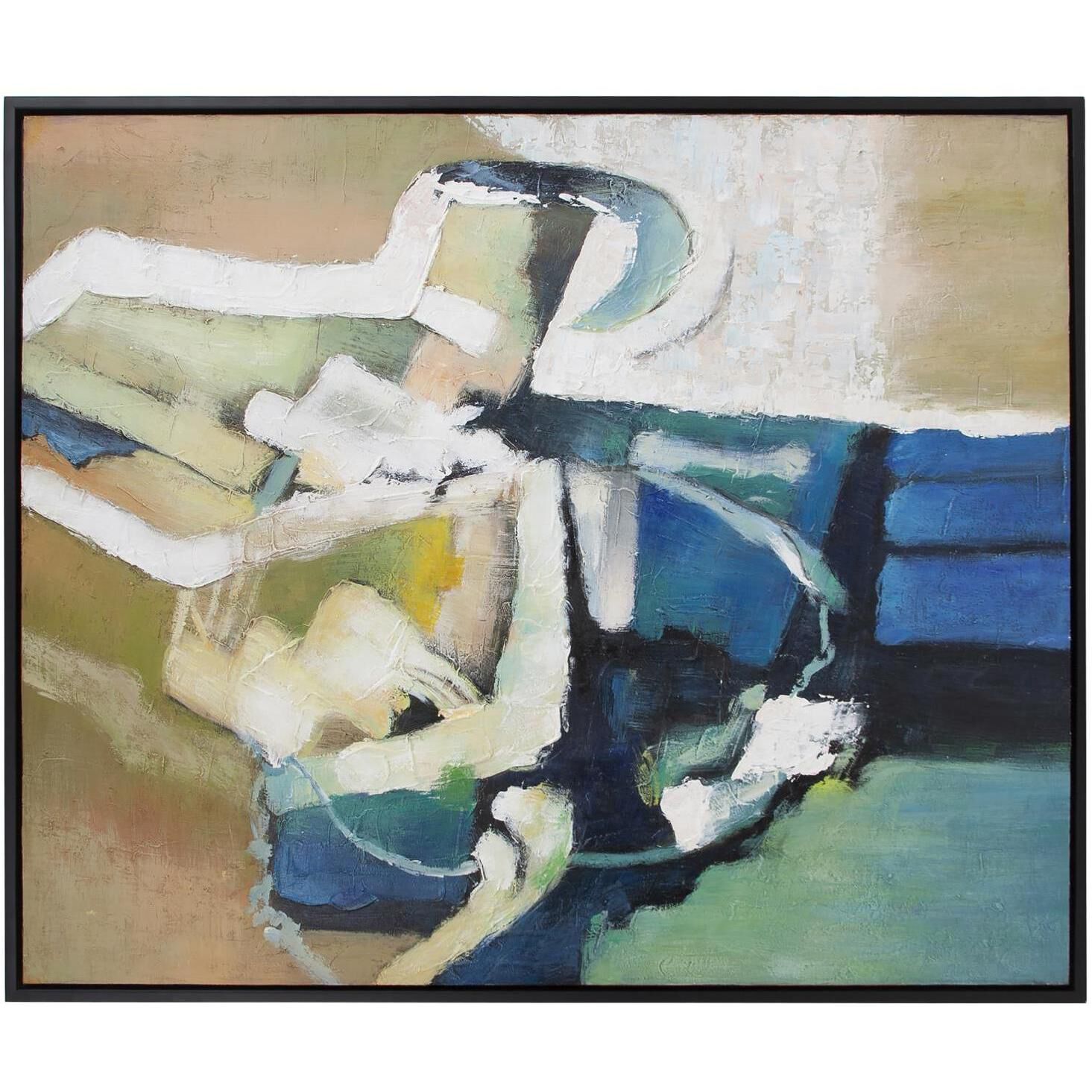 The Sword of Avignon 49.75 X 41.5 inch Hand Painted Original Art