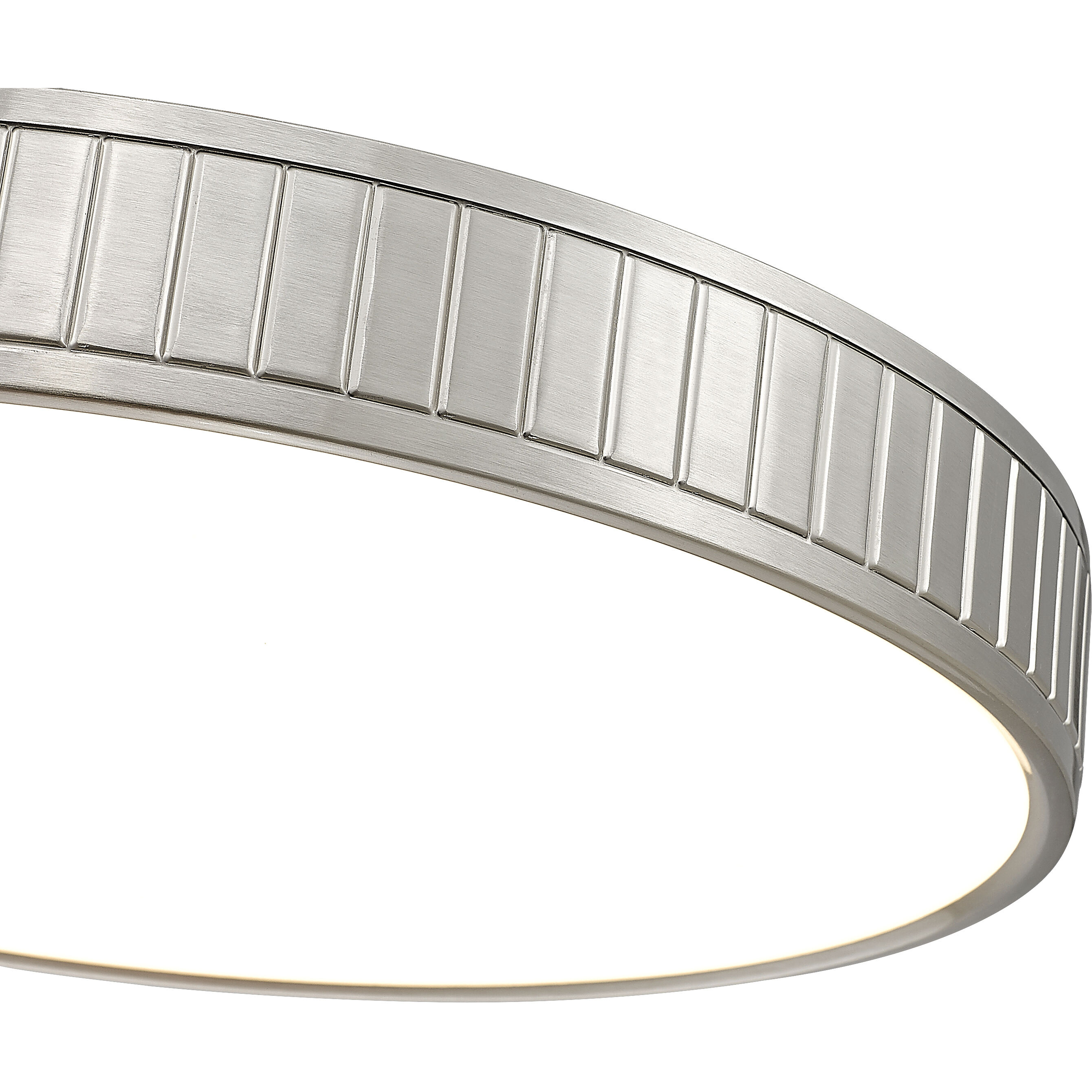 Madison LED 20.5 inch Brushed Nickel Flush Mount Ceiling Light