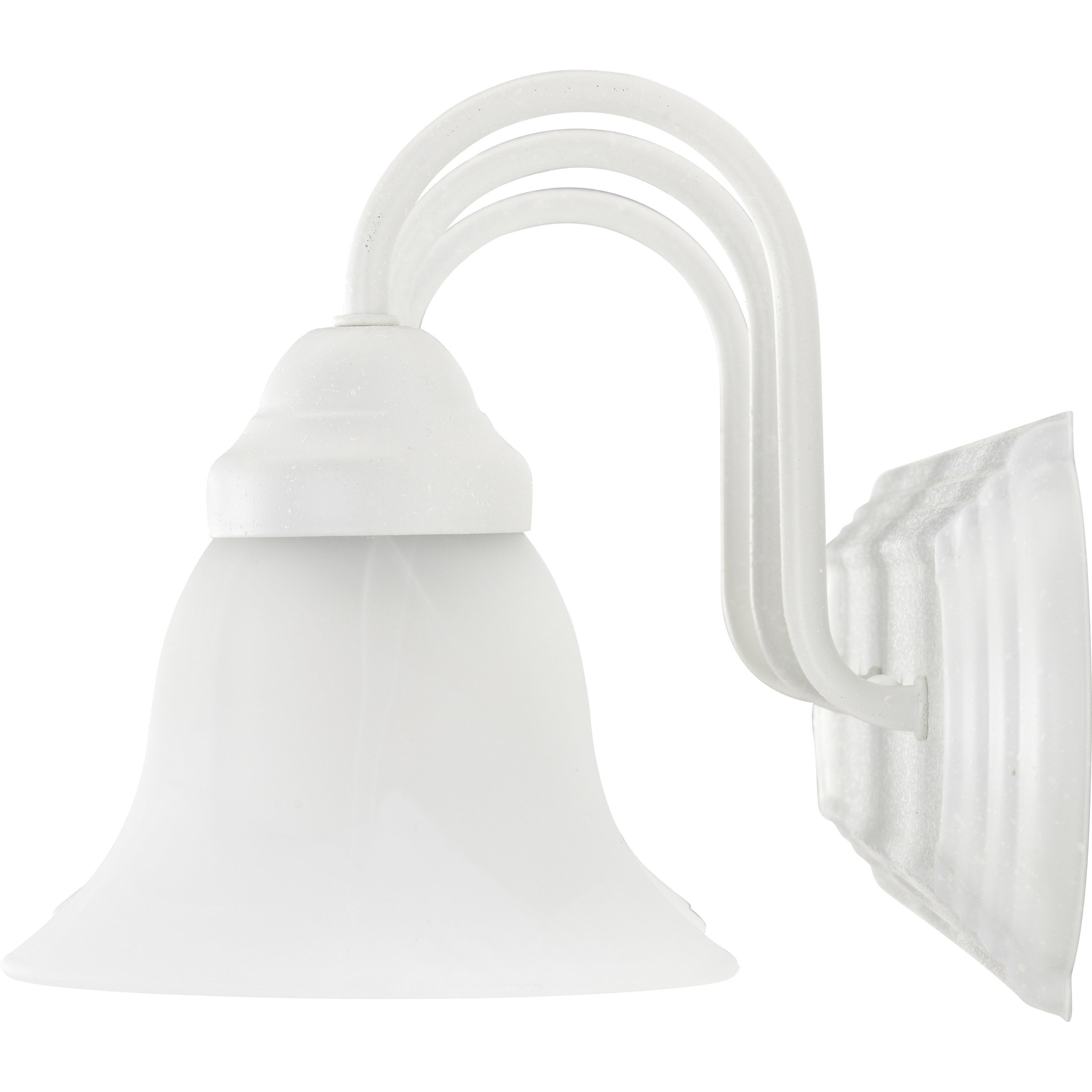 Ballerina 3 Light 24 inch Textured White Vanity Light Wall Light