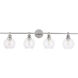 Collier 4 Light 38 inch Chrome Wall sconce Wall Light