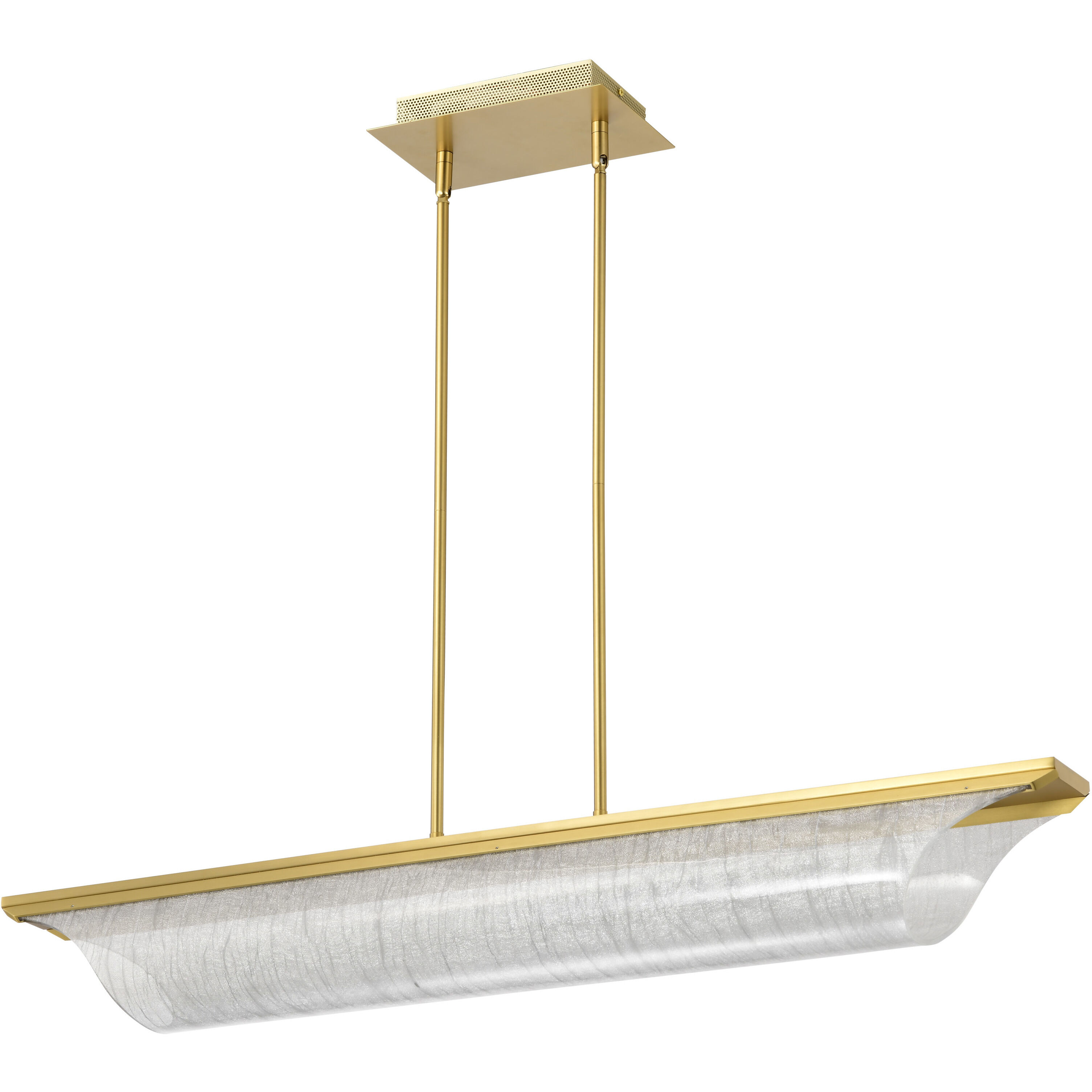 Idris LED 6.25 inch Vintage Brass Pendant Ceiling Light