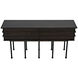 Oliver 60 X 16 inch Ebony Walnut Console