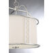 Rockford 3 Light 18 inch Polished Nickel Pendant Ceiling Light, Essentials