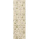 Voyages 96 X 30 inch Olive, Khaki, Taupe, Moss Rug