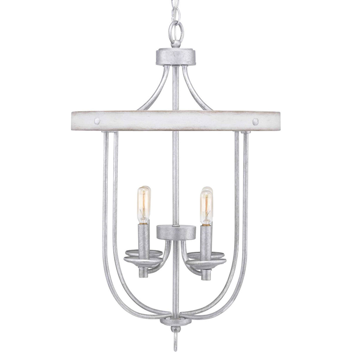 Gulliver 4 Light 17 inch Galvanized Foyer Pendant Ceiling Light