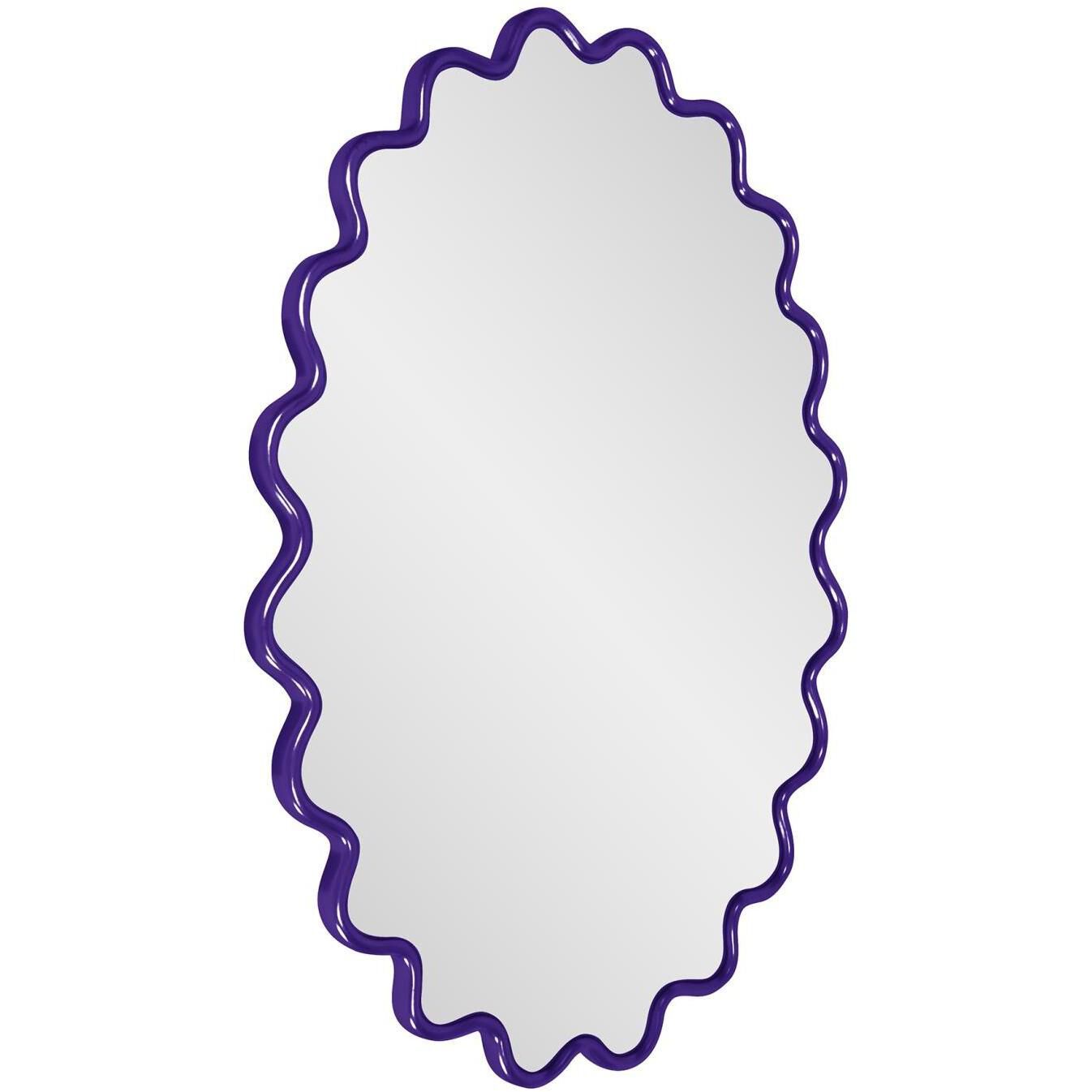 Cloud 36 X 24 inch Royal Purple Mirror