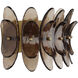 Coronet 1 Light 12.5 inch Antique Brass Wall Sconce Wall Light, Inline