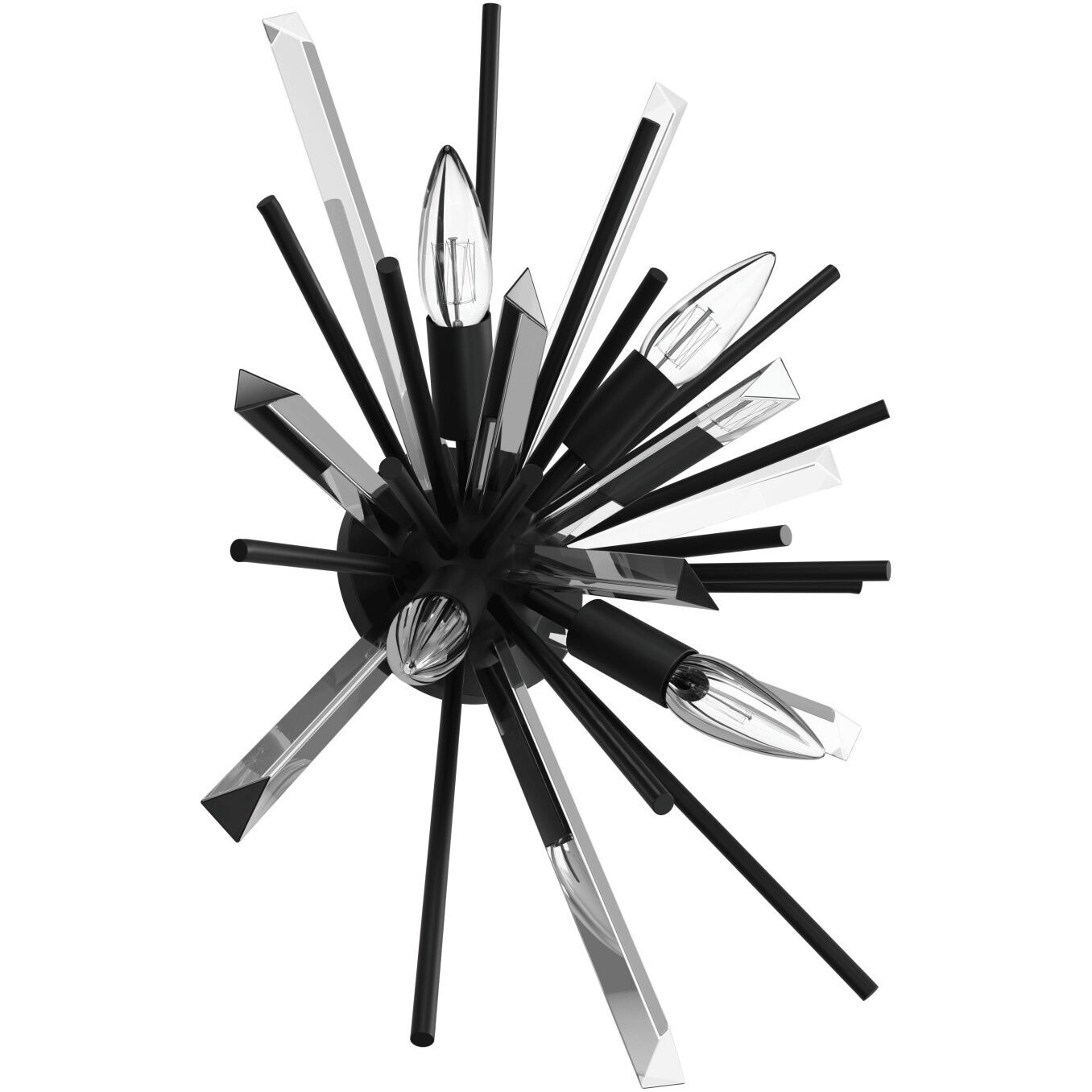 Palisades Ave. Wall Sconce Wall Light in Black