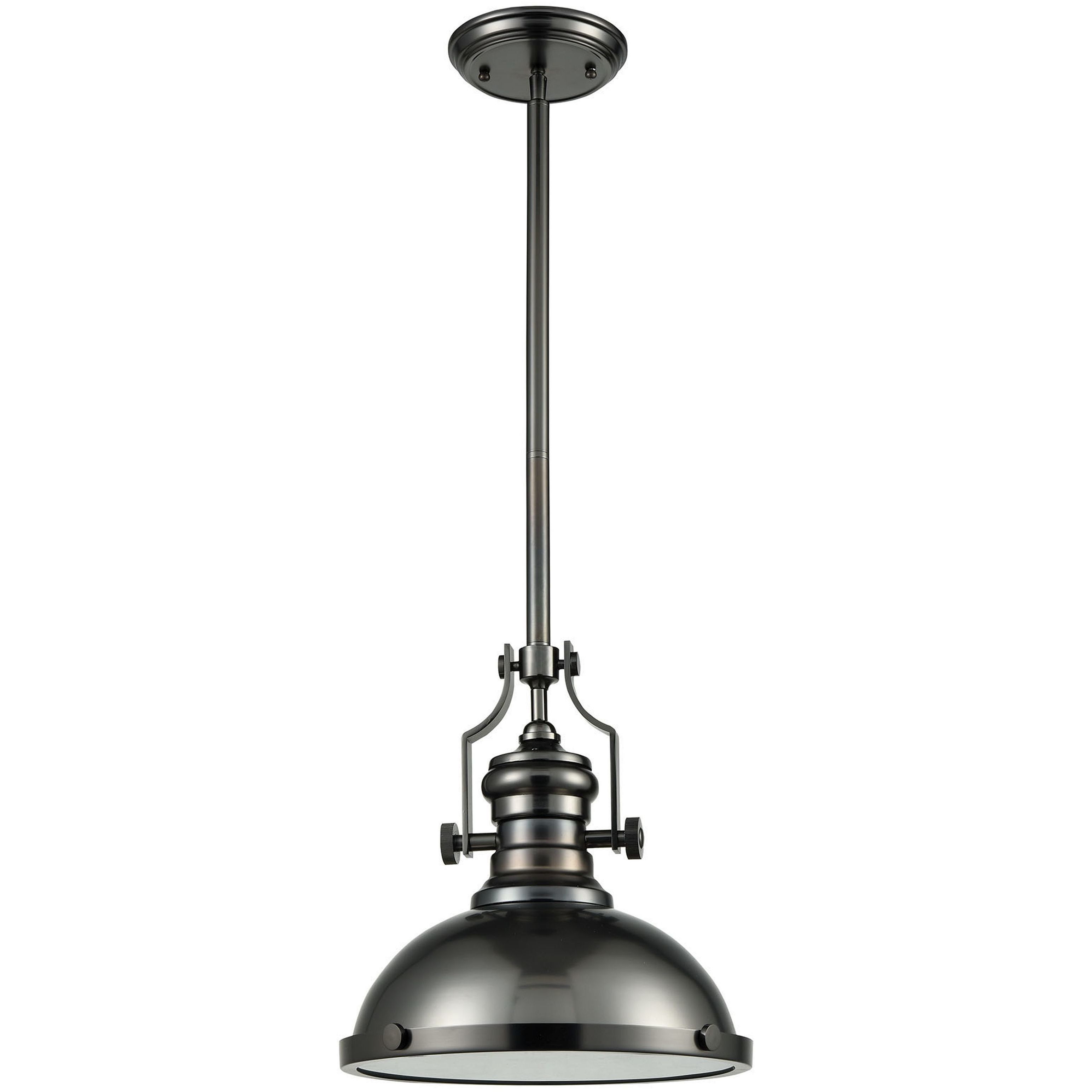 Chadwick 3 Light 13 inch Black Nickel Pendant Ceiling Light