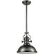 Chadwick 3 Light 13 inch Black Nickel Pendant Ceiling Light