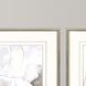 Abstract Collection White Framed Art