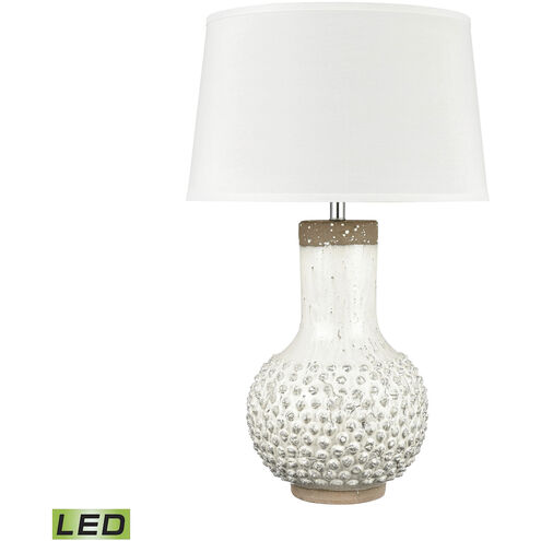 Elinor 32 inch 9.00 watt White Table Lamp Portable Light