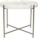 Chuy 25 X 25 inch Antique Silver Side Table