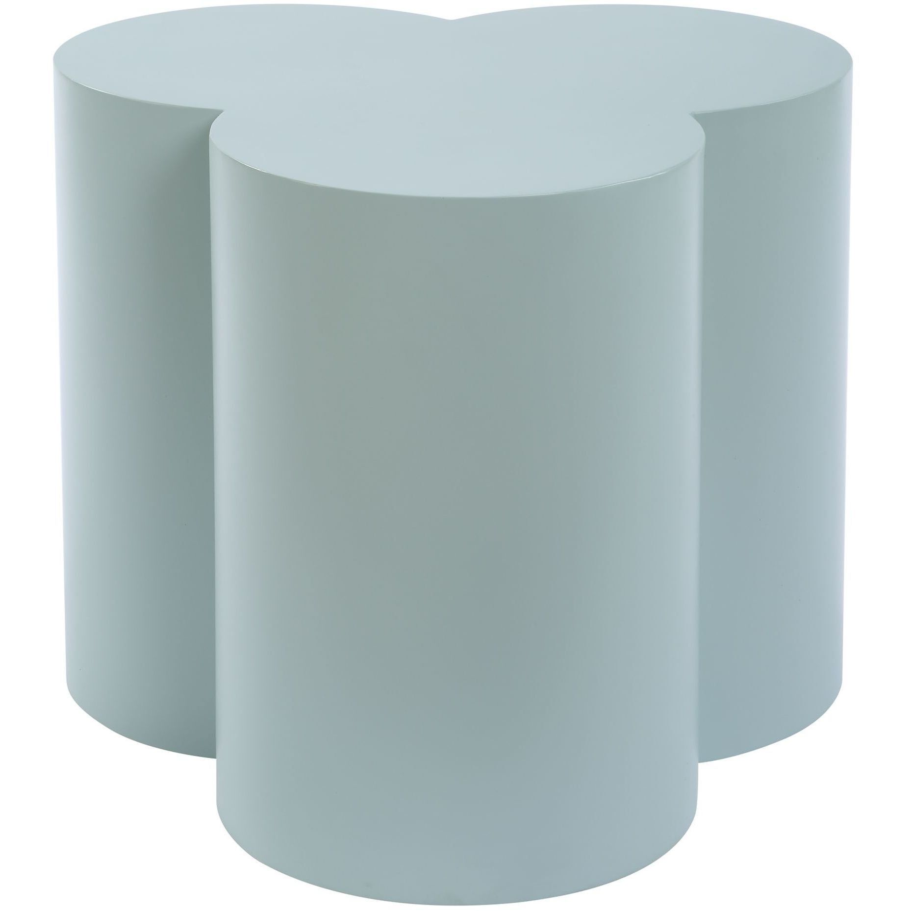 Beven 17.75 X 16 inch Light Blue Outdoor Accent Table