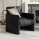 Devine Black Hair on Hide Lounge Chair