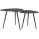Sauska Medium Grey End Table Set