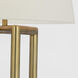 Paloma Contreras Concorde 30.75 inch 15 watt Hand-Rubbed Antique Brass Table Lamp Portable Light, Large