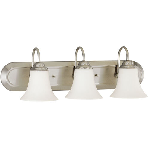 Dupont 3 Light 24 inch Brushed Nickel Vanity Light Wall Light